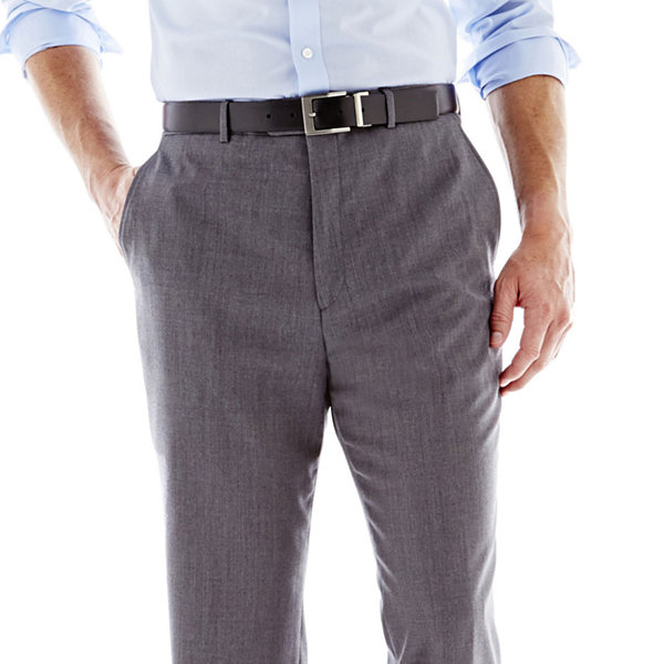 Stafford Super 100 Wool Suit Flat-Front Suit Pants 50"W X 30"L New 