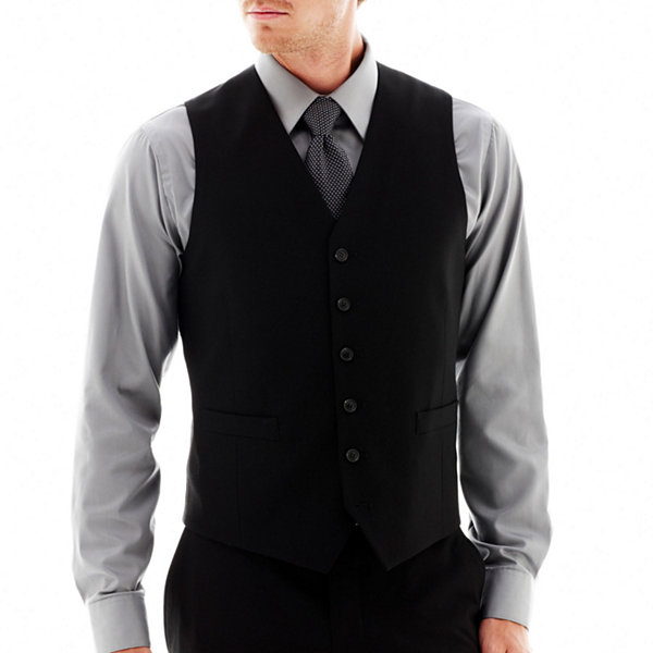 JF J. Ferrar® 360 Stretch Slim Fit Suit Vest