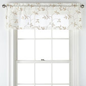 Saturday Knight Daisy Lace Rod Pocket Tailored Valance, Color