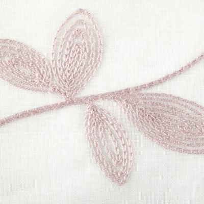 Regal Home Meadow Embroidered Rod Pocket Valance