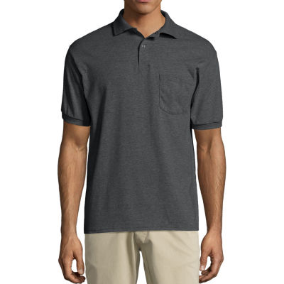 Hanes Ecosmart Unisex Adult Short Sleeve Polo Shirt - JCPenney