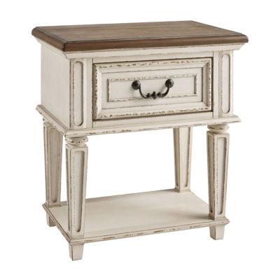 Signature Design by Ashley® Realyn Bedroom Collection 1-Drawer Nightstand