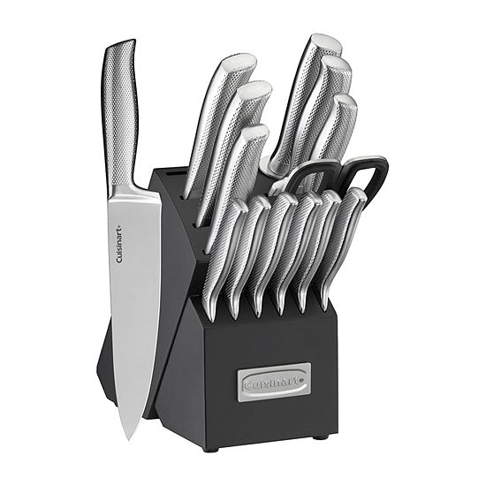 Cuisinart German Steel 15-pc. Knife Block Set