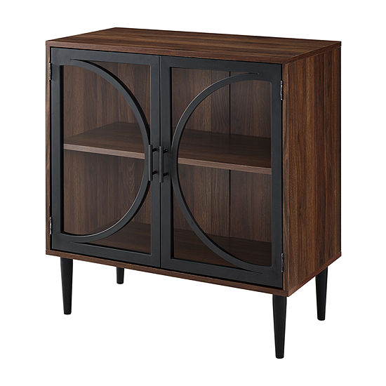 Trisha Small Space Collection Storage Accent Cabinet