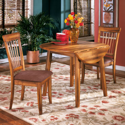 Signature Design by Ashley® Berringer Oval Drop Leaf Dining Table