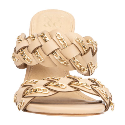 New York & Company Womens Courtney Heeled Sandals