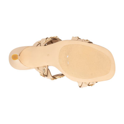 New York & Company Womens Courtney Heeled Sandals
