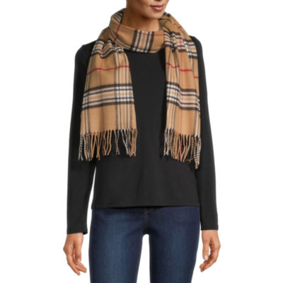 Wool Shawl Jcpenney Womens Shawls Fraas Plaid Oblong Scarf JCPenney