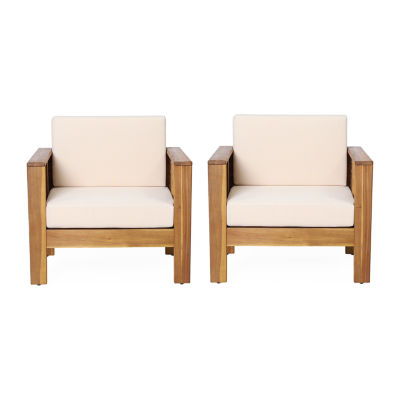 Louver 2-pc. Patio Accent Chair