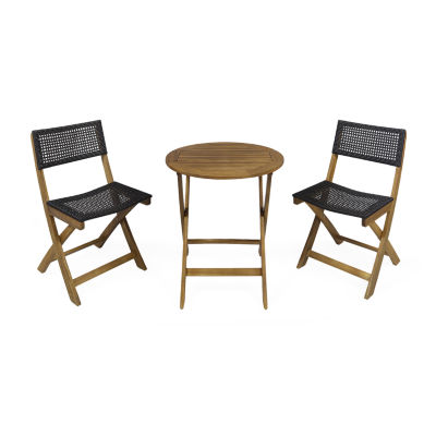 Hillside 3-pc. Bistro Set Folding