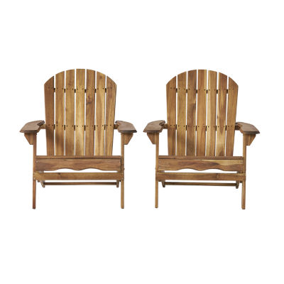 Hanlee 2pc. Adirondack Chair, Color Natural JCPenney