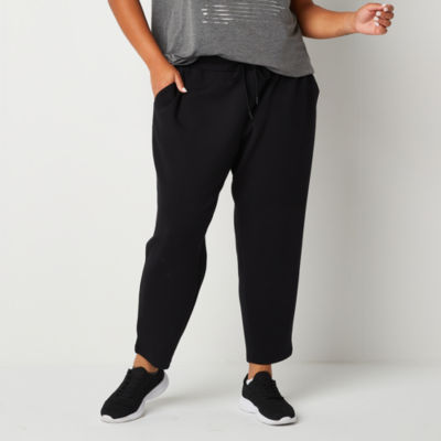 Xersion Therma Fleece Womens Mid Rise Plus Jogger Pant