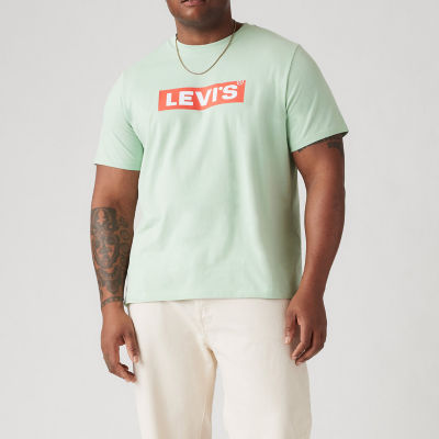 Levi's Big & Tall Mens Round Neck Short Sleeve Graphic T-Shirt