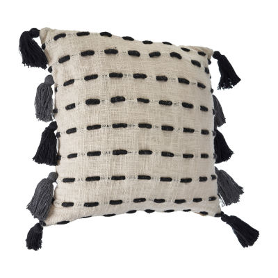 Lr Home Designed By Evette Rios Eva Modern Square Throw Pillow