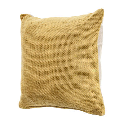 Lr Home Designed By Evette Rios Fery Solid Square Throw Pillow