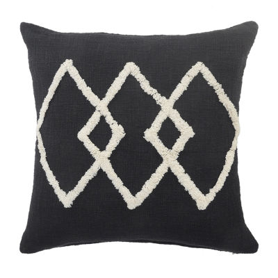 LR Home Designed By Evette Rios Avon Diamond Square Throw Pillow