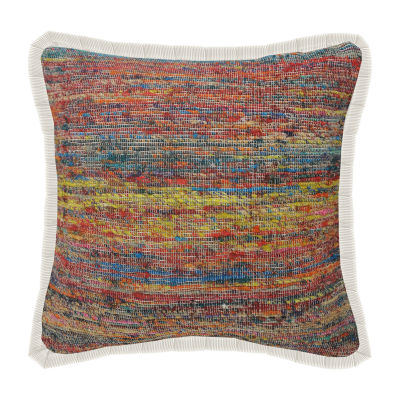 Lr Home Designed By Evette Rios Cina Bohemian Square Throw Pillow