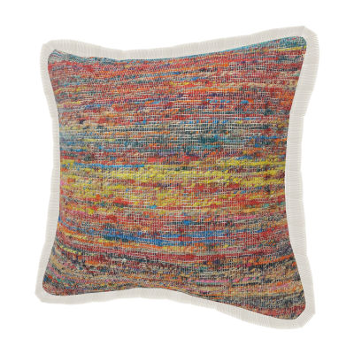 Lr Home Designed By Evette Rios Cina Bohemian Square Throw Pillow