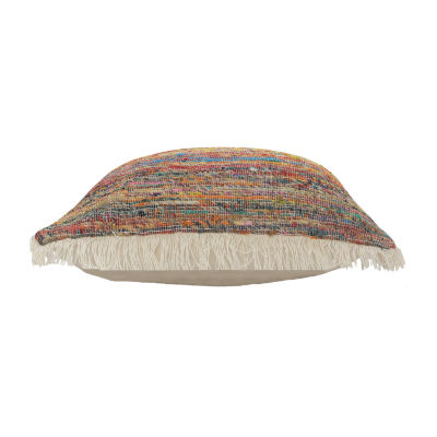 LR Home Designed By Evette Rios Cina Bohemian Square Throw Pillow