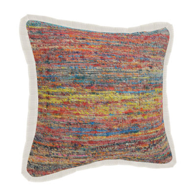 Lr Home Designed By Evette Rios Cina Bohemian Square Throw Pillow