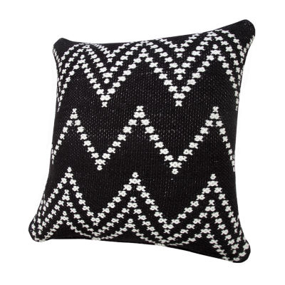 LR Home Designed By Evette Rios Leon Modern Square Throw Pillow