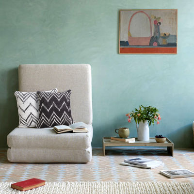 LR Home Designed By Evette Rios Leon Modern Square Throw Pillow