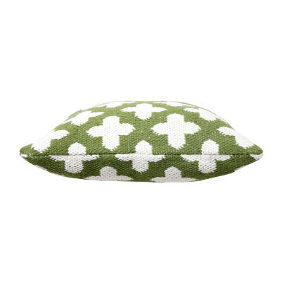 LR Home Designed By Evette Rios Cole Modern Square Throw Pillow