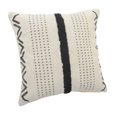LR Home Designed By Evette Rios Eri Stri Set 2 Square Throw Pillow