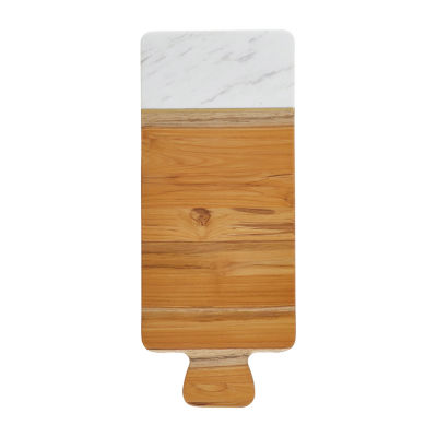 Anolon Marble Teakwood 19.5X8" Cutting and Serving Board