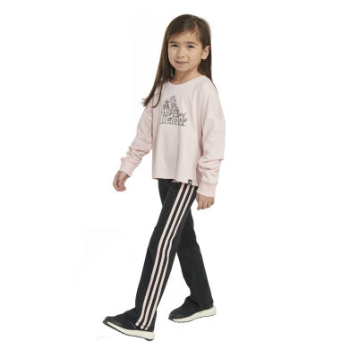 adidas Little Girls 2-pc. Legging Set