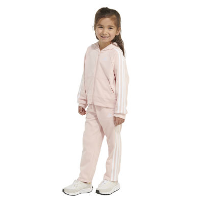 adidas Little Girls 2-pc. Pant Set