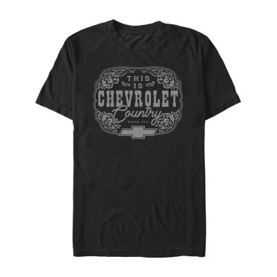 Mens Short Sleeve Chevrolet Graphic T-Shirt