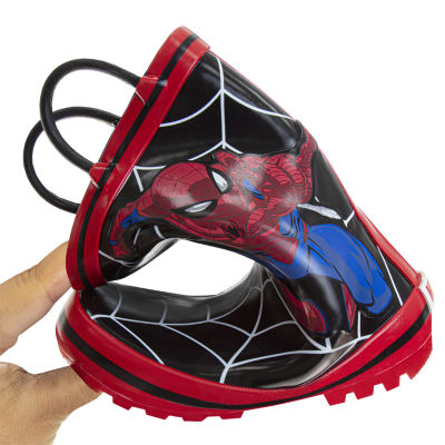 Spider-Man Little & Big  Boys Flat Heel Rain Boots