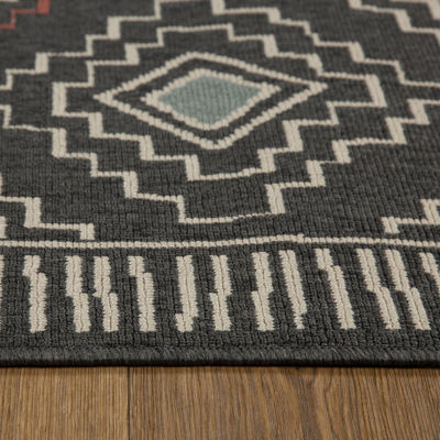 Evette Rios X LR Home Tribal Bohemian Indoor Outdoor Rectangular Area Rug