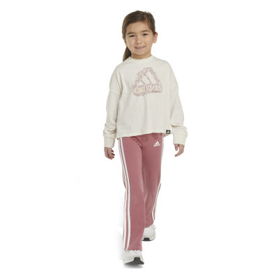 adidas Little Girls 2-pc. Legging Set