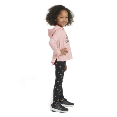 adidas Little Girls 2-pc. Legging Set