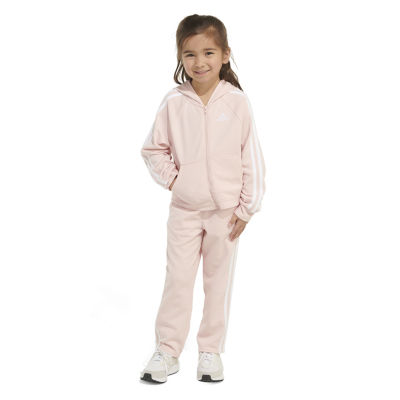 adidas Little Girls 2-pc. Pant Set