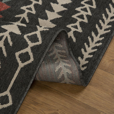 Evette Rios X LR Home Tribal Eclectic Indoor Outdoor Rectangular Area Rug