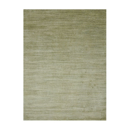 Amer Rugs Raffia Kinston Stripe Woven Indoor Rectangular Accent Rug, One Size, Green