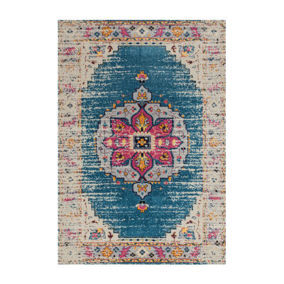 Amer Rugs Manhattan Lecat Medallion Loomed 30" X 90" Indoor Rectangular Runner