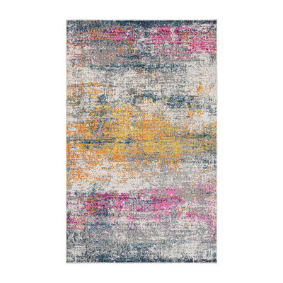 Amer Rugs Montana Blesilda Abstract Loomed 31" X 96" Indoor Rectangular Runner