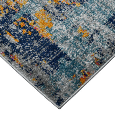 Amer Rugs Montana Joanna Abstract Loomed 31" X 96" Indoor Rectangular Runner