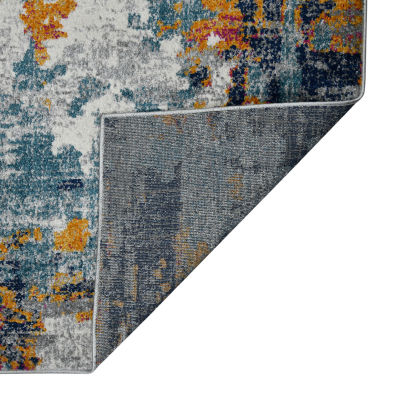 Amer Rugs Montana Joanna Abstract Loomed 31" X 96" Indoor Rectangular Runner