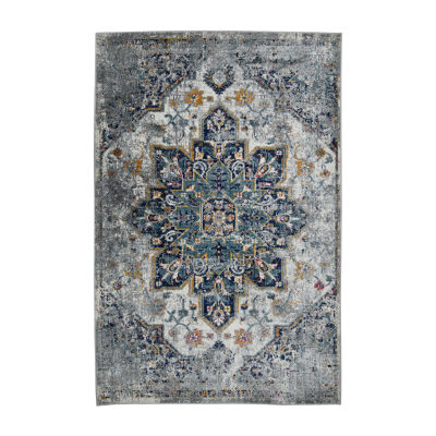 Amer Rugs Montana Kriselda Medallion Loomed 5'3" X 7'6" Indoor Rectangular Area Rug