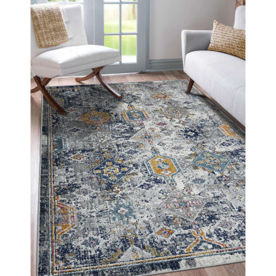 Amer Rugs Montana Myro Geometric Loomed 31" X 96" Indoor Rectangular Runner