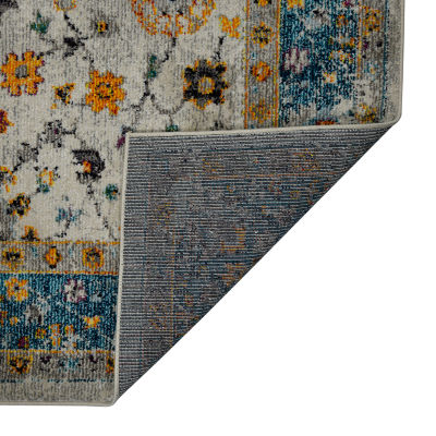 Amer Rugs Montana Filomina Bordered Loomed 31" X 96" Indoor Rectangular Runner