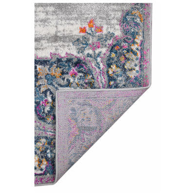 Amer Rugs Montana Isabelle Medallion Loomed 31" X 96" Indoor Rectangular Runner