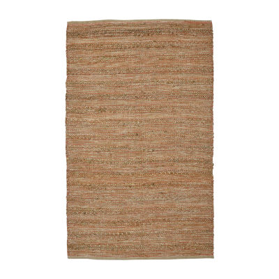 Amer Rugs Naturals Sinclair Stripe Flatweave 36" X 60" Indoor Rectangular Accent Rug"