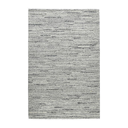 Amer Rugs Norwood Ashley Stripe Loomed Indoor Rectangular Area Rug, One Size, White