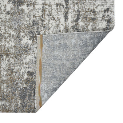 Amer Rugs Savanah Beatrice Abstract Loomed 5'3" X 7'9" Indoor Rectangular Area Rug"